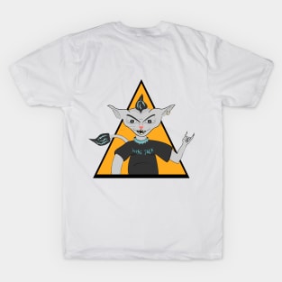 wisejack punk cat T-Shirt